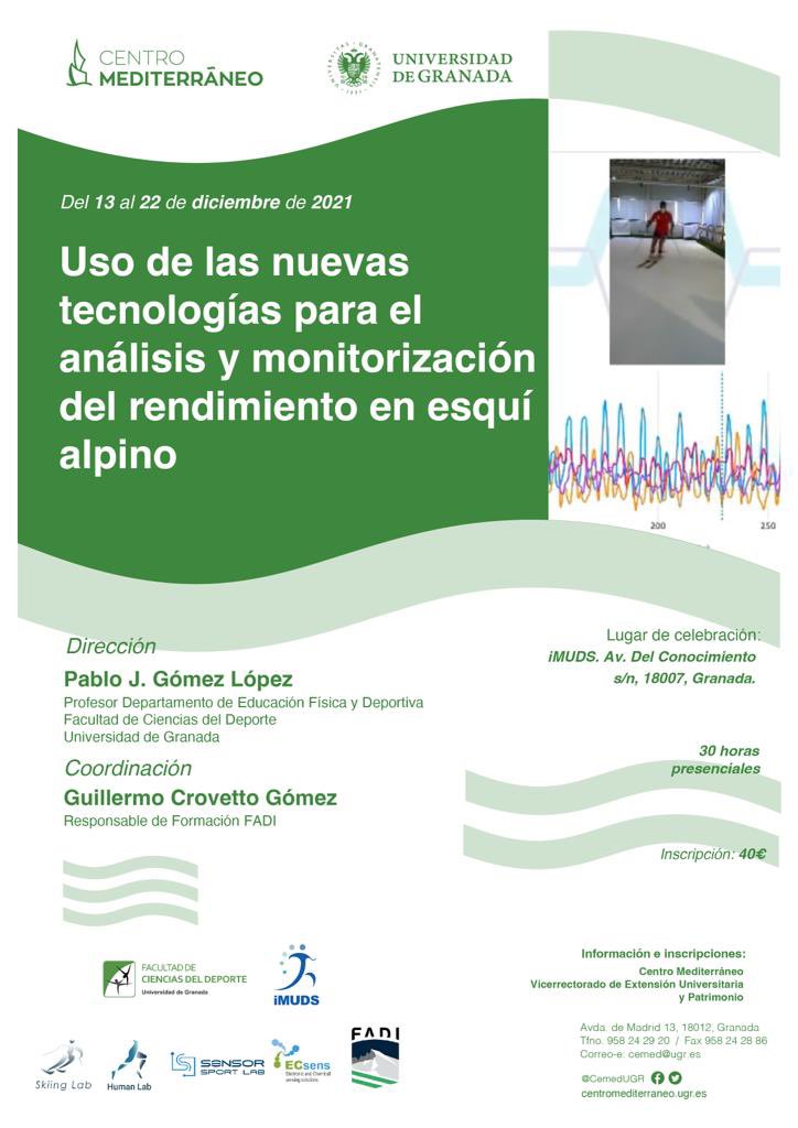 SkiingLab_iMUDS's tweet photo. ¿Quieres conocer las herramientas para evaluar el rendimiento de tus deportistas? Trabajaremos análisis cinéticos y cinemáticos, fuerza, actividad muscular, fuerzas de reacción y mucho más! Todo enfocado al mundo del esquí!
DATE PRISA Y NO PIERDAS TU PLAZA
https://t.co/mn54DsaeLp https://t.co/26f0Or4fBf