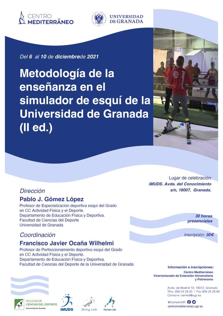 SkiingLab_iMUDS's tweet photo. ¿Te gusta enseñar a los demás el apasionante mundo del esquí? Gracias a este curso también podrás hacerlo en el simulador de esquí localizado en el iMUDS. Ven y aprende con nosotros la mejor metodología aplicada al simulador.
NO TE QUEDES SIN PLAZA!

https://t.co/Skovw4E2b7 https://t.co/krl6sRtnSA