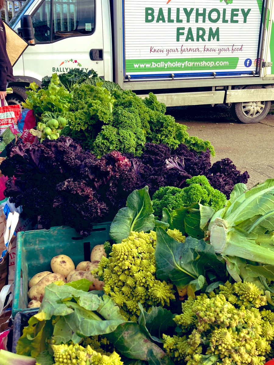 Out &amp; about in #letterkenny <a href="/realfoodLK/">Letterkenny Real Food & Farmers Market</a> #FarmersMarket with <a href="/ballyholeyfarm/">Ballyholey Farm Shop</a> #shoplocal
