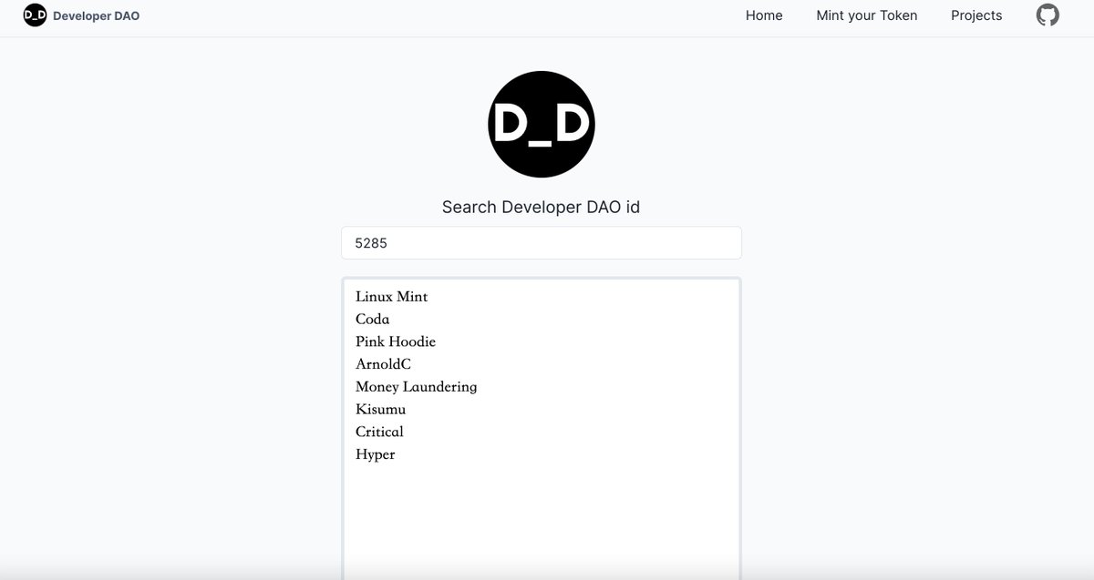 ABMTF_crypto's tweet photo. Just joined @developer_dao https://t.co/atr88RYAbr
