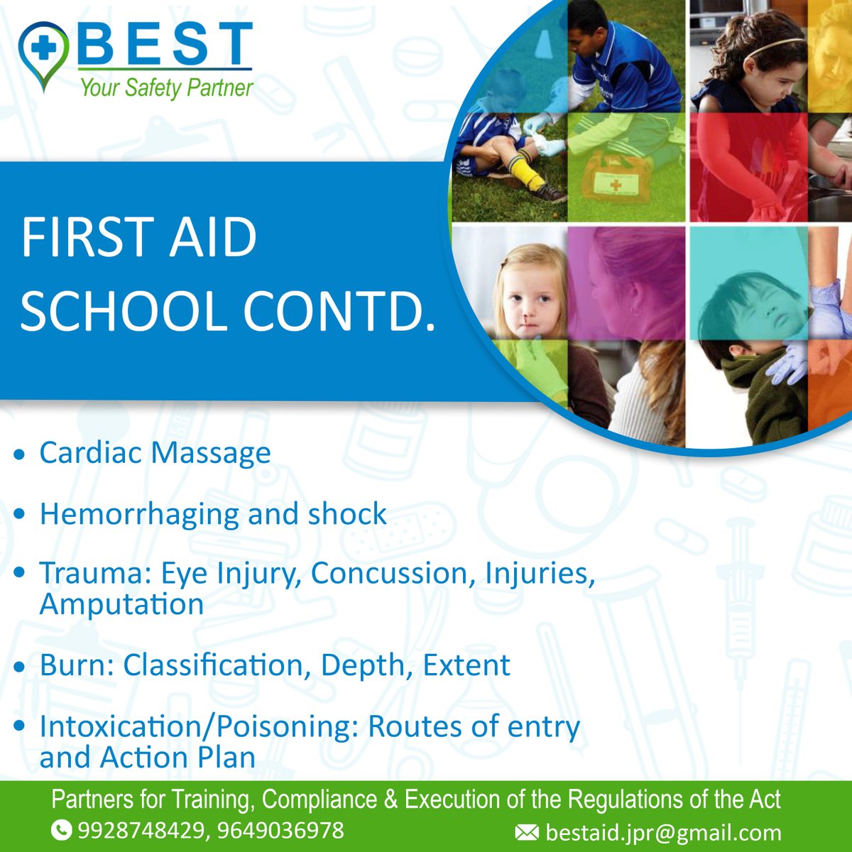 SurvivalBasic's tweet photo. First aid School Contd..
.
.
.
.
#firstaid #cpr #firstaidtraining #training #firstaidkit #safety #emergency #paramedic #aed #cprtraining #medical #safetyfirst #medic #firstaidcourse #ambulance #k #savealife #ems #firstresponder #covid #medicine #beprepared #stopthebleed #bls https://t.co/Wt3PiD5ufV