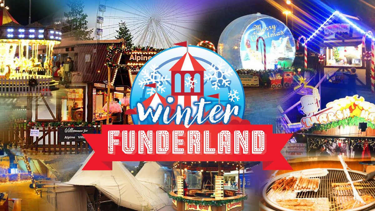 smaddison74's tweet photo. Open now live music three bars food funfair and Christmas market #crowtree https://t.co/LVh1taizsF