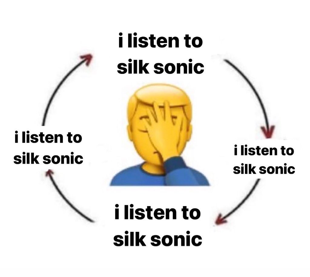 mountbellyache's tweet photo. i like the silk sonic album https://t.co/4MUbJ9tLF1