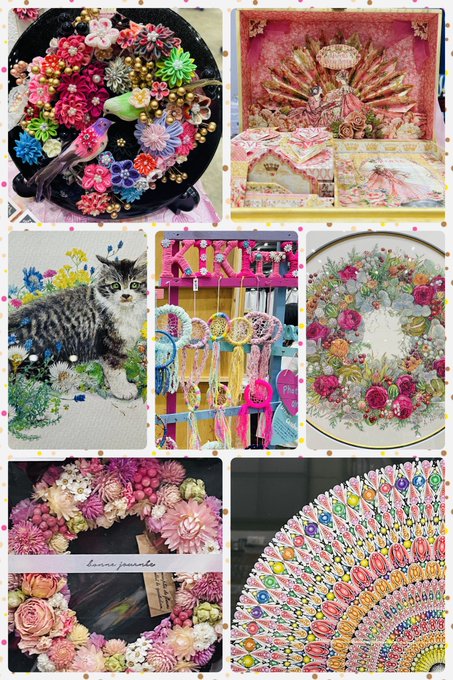 デザフェス 楽しかったなあ。
本日いいなあと思った作品たち。
歩いているだけで刺激受けるし、
参考になる。作者さんとお話しできるし、
気に入った作家さんは何度も通いたくなる 