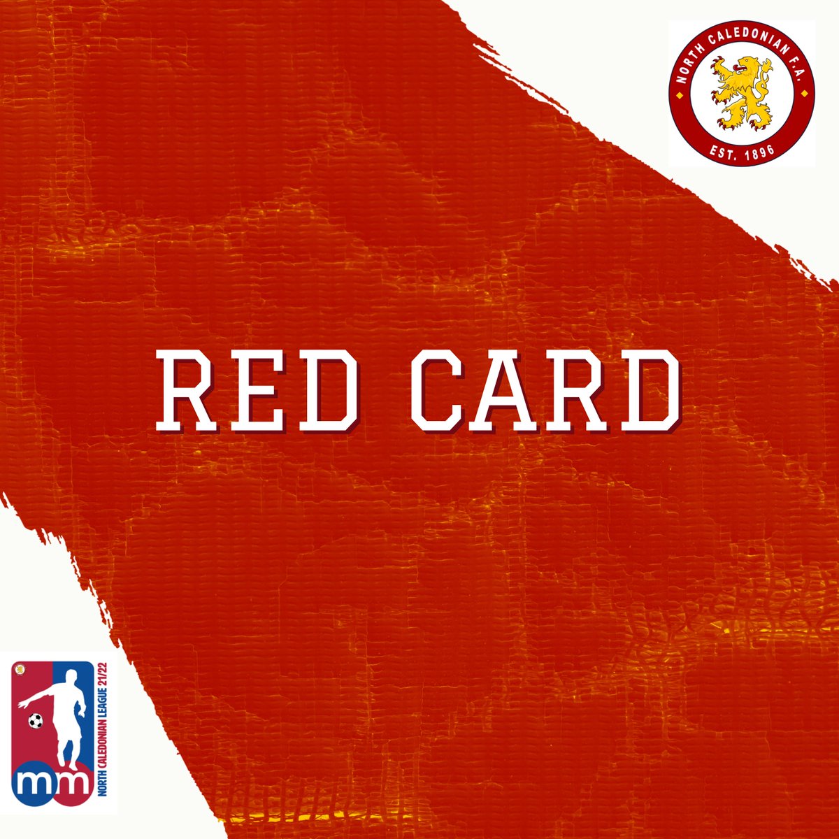 NorthCaleyFA's tweet photo. RED CARD - Gary Pullen of Golspie 44 mins https://t.co/yIzokCJKJM