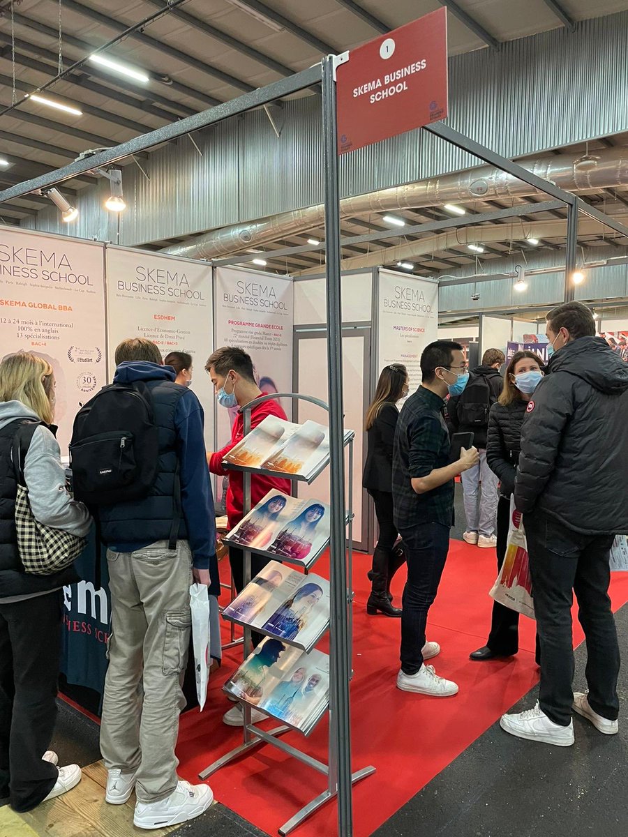 david_neusy's tweet photo. Retrouvez les équipes ⁦@SKEMA_BBA⁩ ⁦@SKEMA_ESDHEM⁩ ⁦@SKEMA_MSc⁩ ⁦@SKEMA_MS⁩ ⁦@SKEMA_execMS⁩ toute la journée sur le salon ⁦@studyrama⁩ de ⁦@Rouen⁩  ⁦@SKEMA_BS⁩ #WeAreSKEMA ⁦ https://t.co/VIvJS8Lrpx