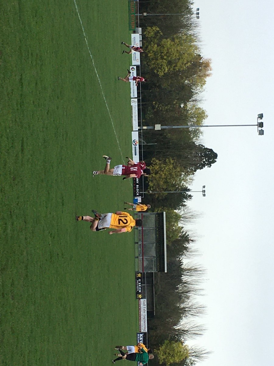 PcmoylanPat's tweet photo. @DicksboroGAA footballers lead Conahy 1-3 to 0-0 at half time in SFC at Palmerstown ( K Kenny goal , S Stapleton 0-2 ,E Moylan 0-1) https://t.co/4QkLq0wtJ2