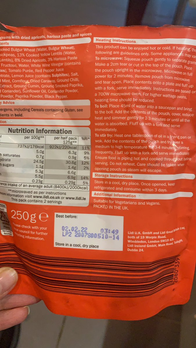 Ja9Walsh's tweet photo. Lidl on prices 🐛 bug on quality 🤮 #Lidl #foodstandardsagency I’ve been waiting for a response for weeks from Lidl 😕 https://t.co/0qyxnhyQtH