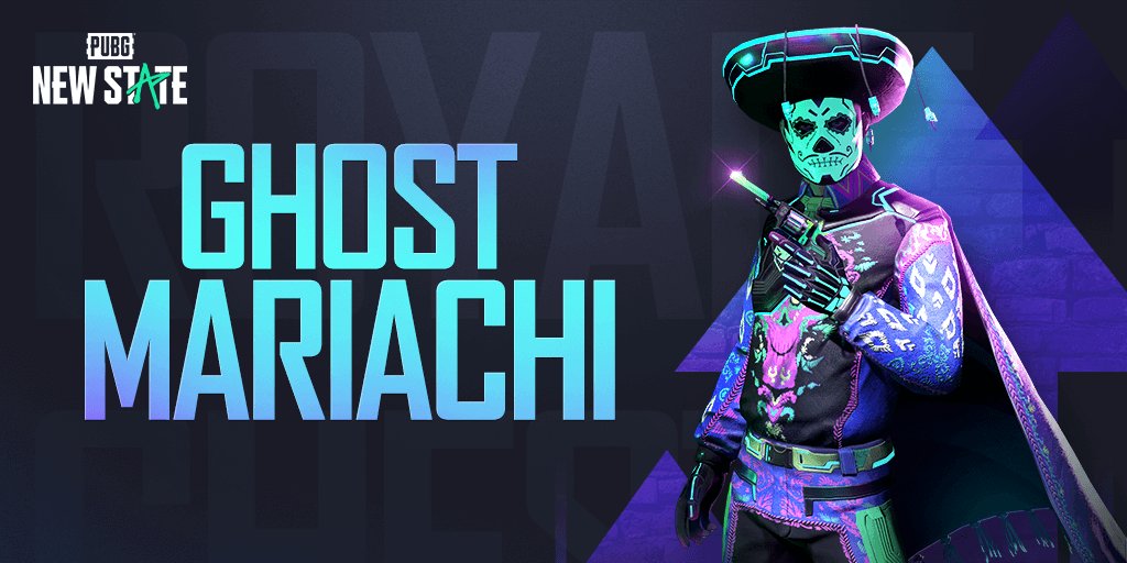 shieldwarrioryt's tweet photo. #Shieldwarriors

New Arrival: Ghost Mariachi
Give your enemy a spooky fright!

https://t.co/ynnOd5q4GQ

#pubgnewstate #nextgenbattleroyale #newstatechest https://t.co/vIekvQVkOq