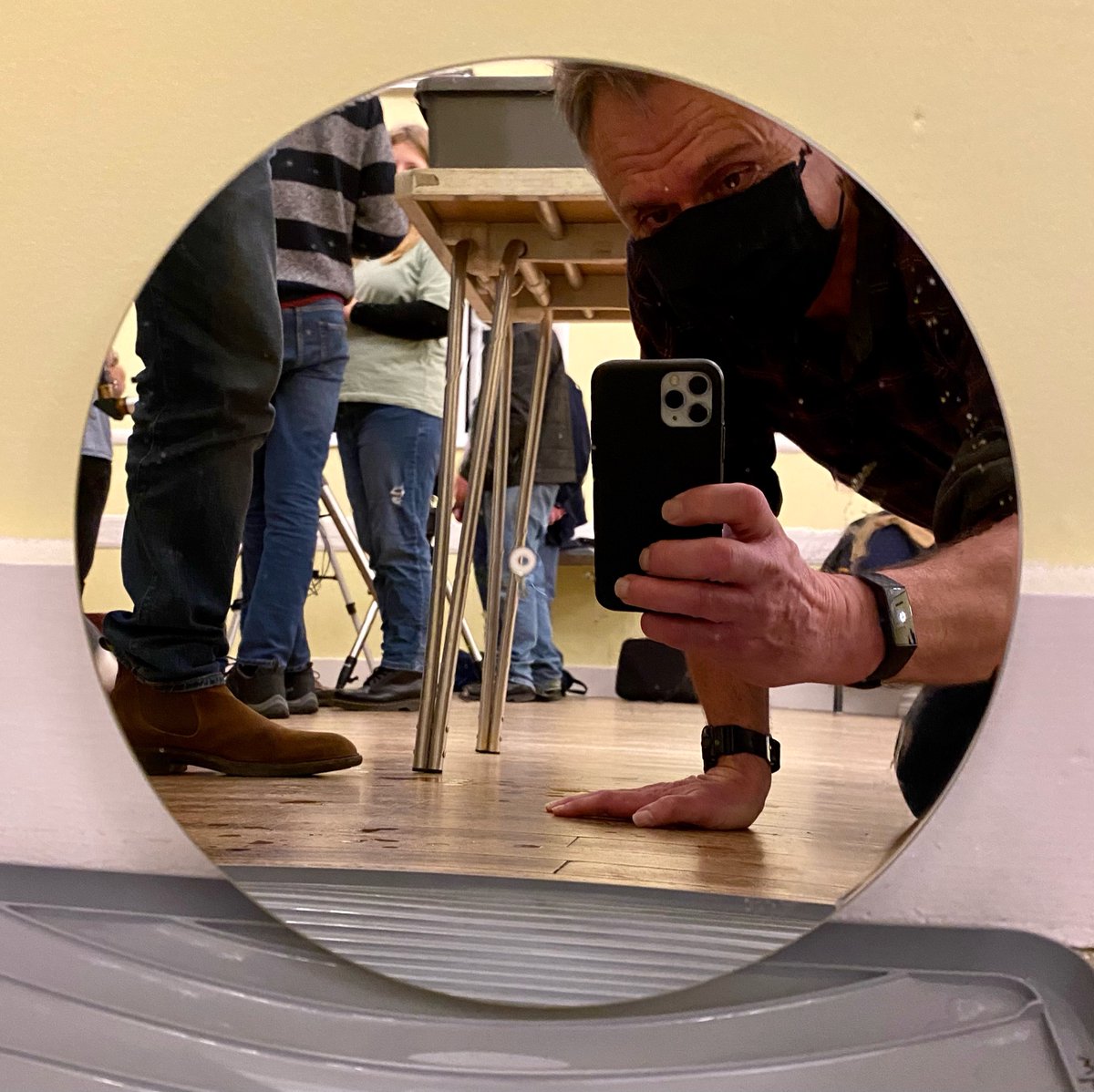 newburyastro's tweet image. We have been telescope mirror cleaning…..