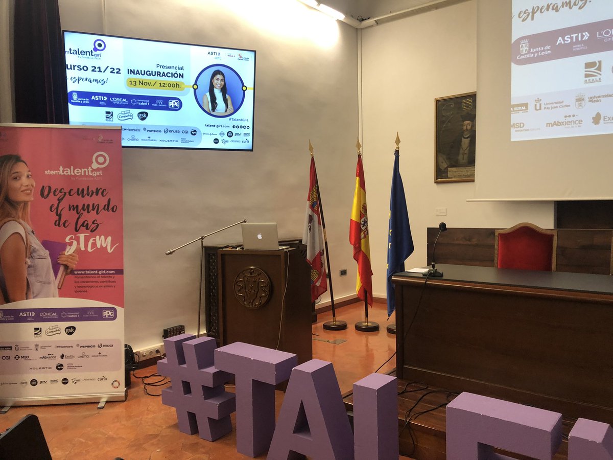 Bienvenida #STGSalamanca #talentgirl #STEMTalentGirl