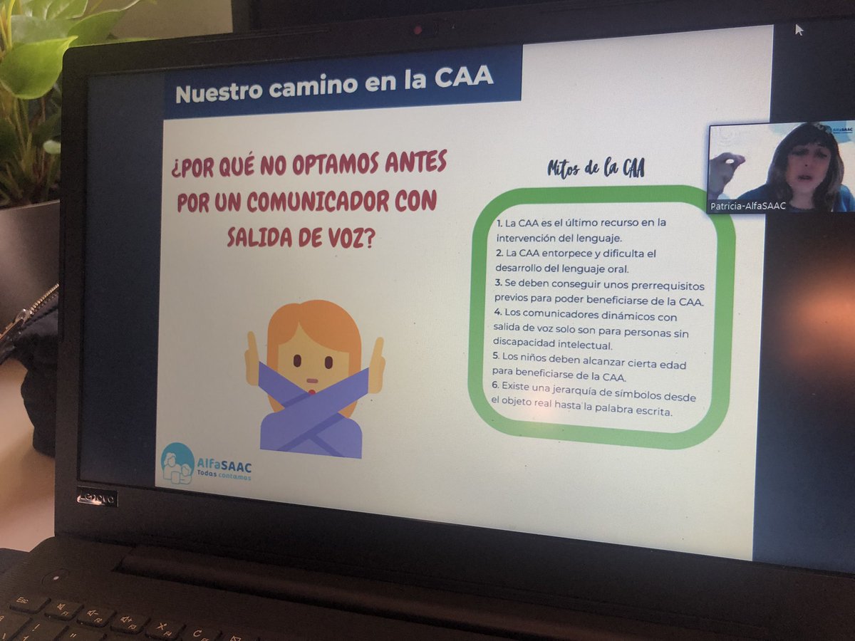 Seguimos con la formación en #CAA
De los mejores cursos que he hecho en mucho tiempo.  
Es el turno de <a href="/comuniconoriol/">Comunicándome con Oriol</a> 
¡Qué gusto escucharte Patricia y cuanto tenemos que aprender de ti! ❤️ #mamátop #formaciónde10

CC <a href="/AlfaSaac/">AlfaSAAC</a> <a href="/amal_clm/">AMAL CLM</a>