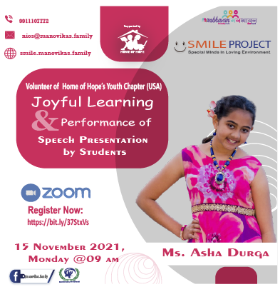 joinmanovikas's tweet photo. Welcome to our Smile session for students with special needs
Join us on 15 November at 9 am with our volunteer Asha Durga from the USA.
we will dance, meditate, drawing &amp;, continue to preparing a speech
Material required
paper and colors ( pen, pencil, paper, colors ( markers, c https://t.co/n0RpKJ7cHM