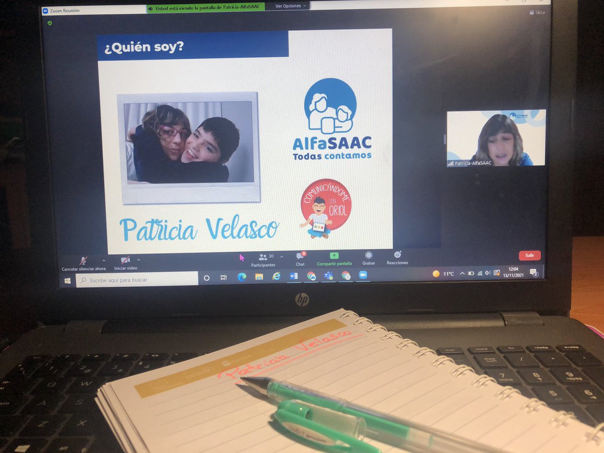 Seguimos aprendiendo sobre Sistemas Aumentativos y Alternativos de Comunicación #Saac con <a href="/AlfaSaac/">AlfaSAAC</a> <a href="/comuniconoriol/">Comunicándome con Oriol</a> 
#movimientoal #formacion