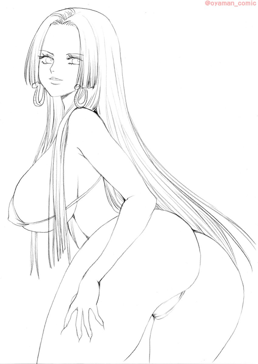 ボア・ハンコック描きました!ジャンプキャラ絵まとめ 
https://t.co/9hjjWw3blW 
#ワンピース #ONEPIECE 