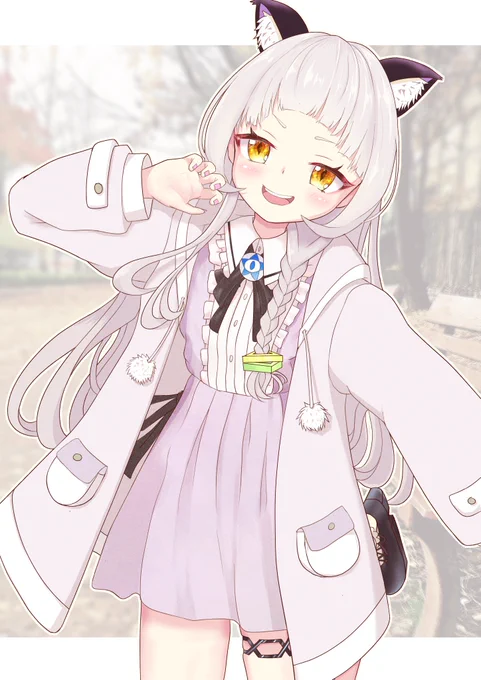 初冬デートシオンちゃん
【私服シオンちゃんシリーズPart1】
#シオンの書物 