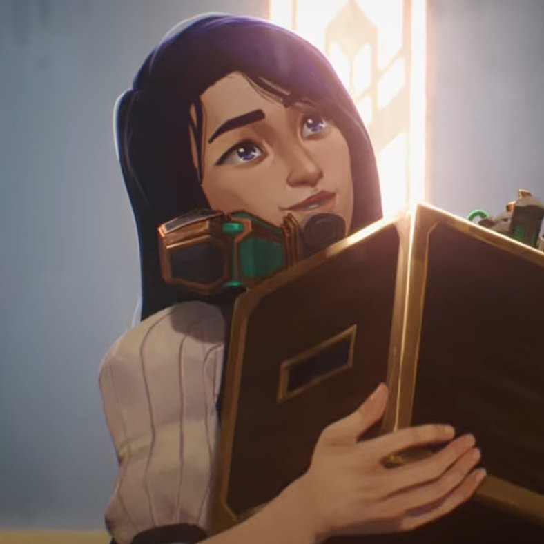 LoLValosimp's tweet photo. lmao caitlyn literally went from prim and proper victorian child to "I get all the ladies too" real quick
#Arcane  #ArcaneSpoilers https://t.co/ZDAoRJjlS2