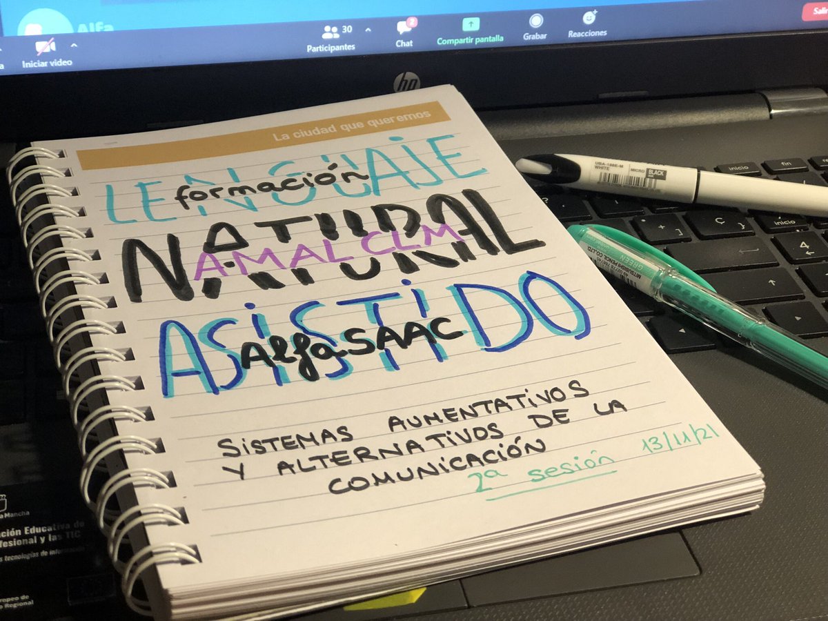 Hay que seguir el cambio hacia la inclusión…
Excelente formación de <a href="/amal_clm/">AMAL CLM</a> <a href="/AlfaSaac/">AlfaSAAC</a> 
Hoy con <a href="/AnaMedinaUpo/">Ana Medina Reguera</a> y <a href="/comuniconoriol/">Comunicándome con Oriol</a> 

#saac #eliminandobarreras #comunicacion