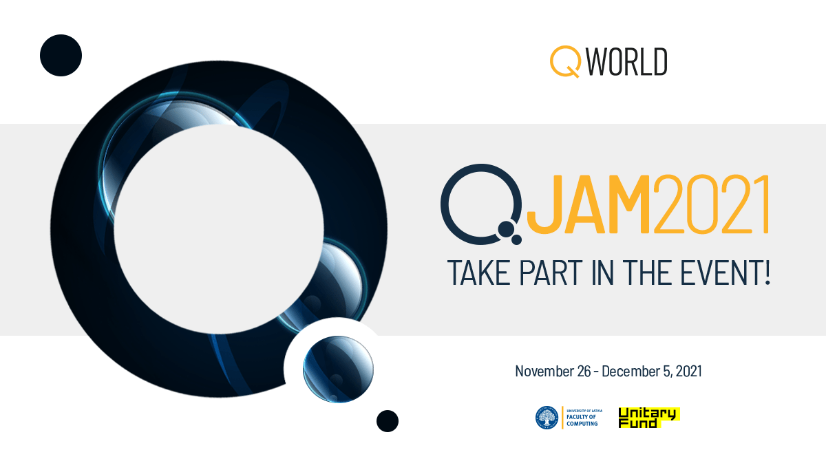 Very excited to📢our global #quantum jam, held online between Nov 26-Dec 5: qworld.net/qjam2021/

Many QJam talks, special certificates for outstanding projects, opportunity to continue under #QWorld!

Several categories under #Education, #Software, #Ecosystem!

#WeAreQWorld❤️