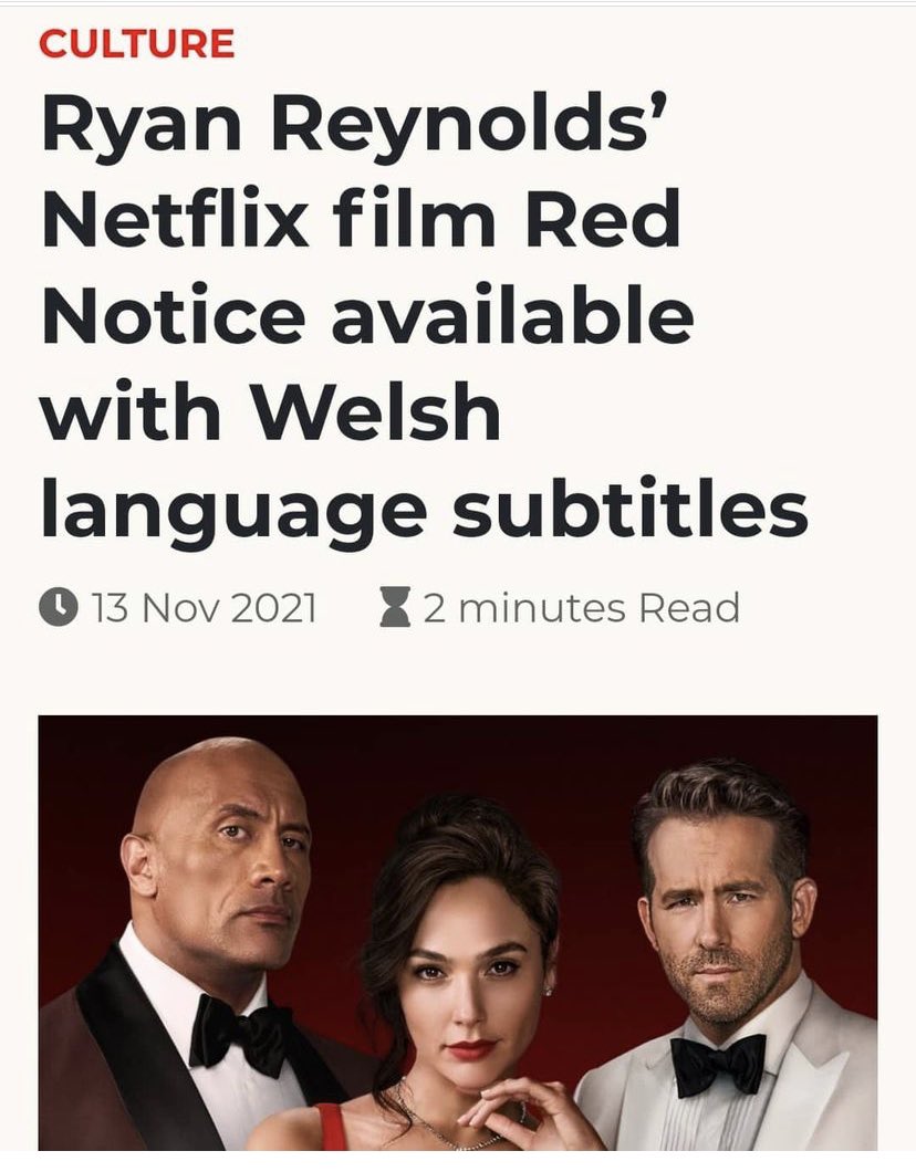 Diolch, <a href="/VancityReynolds/">Ryan Reynolds</a>