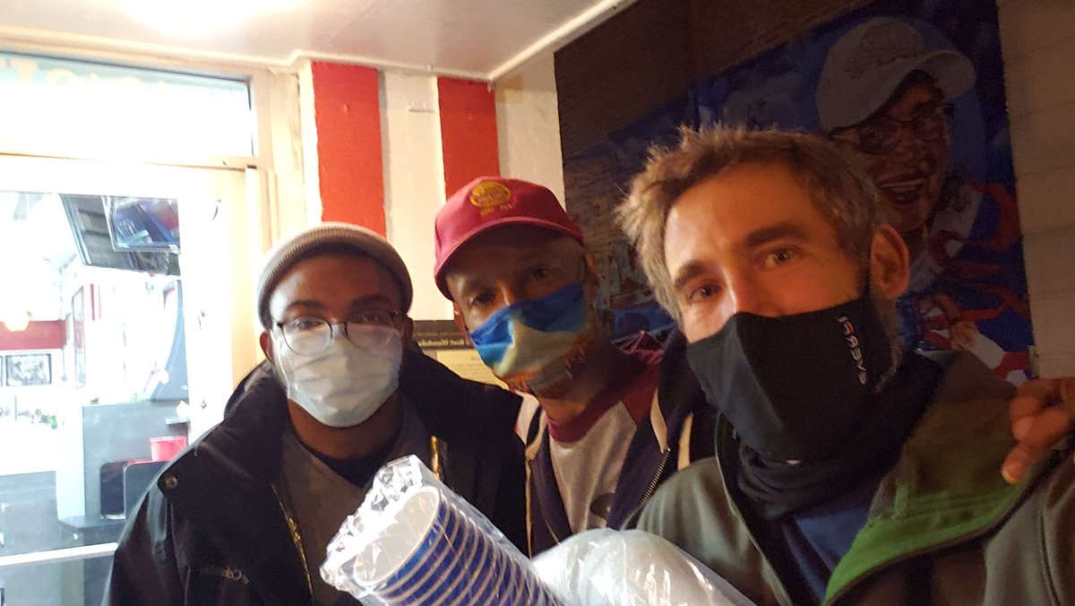 cromagnuson's tweet photo. 5am half smoke pick up!  Its happening!  #DCHH2021 picking up at @benschilibowl see you soon! https://t.co/AGONHzSoId
