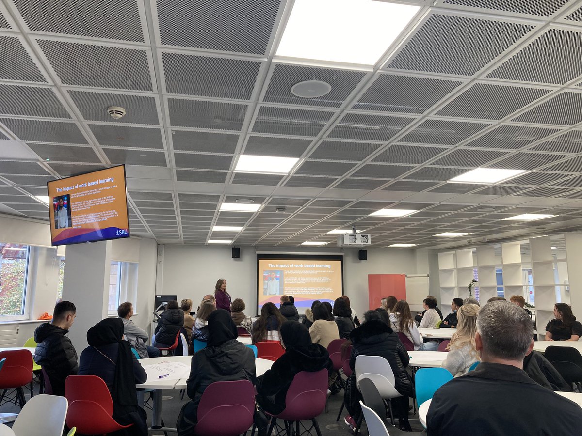 Fantastic placement and employability session by our <a href="/LSBU_BUS/">LSBU Business School</a> team