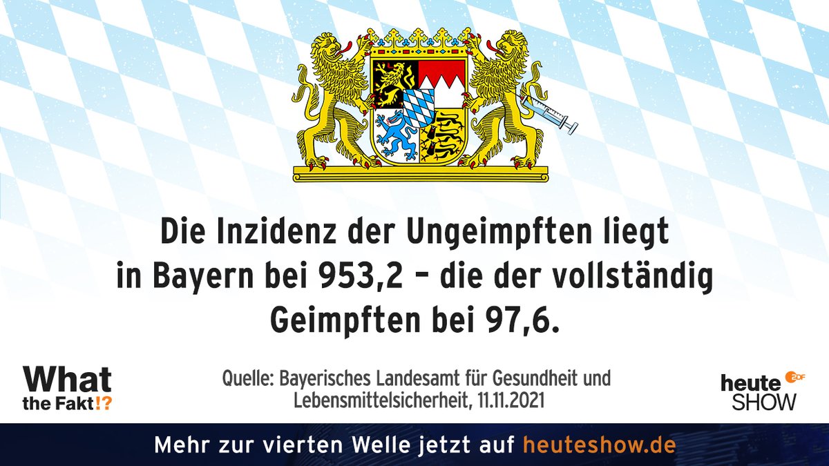 Man kann es nicht oft genug betonen. Alle Hintergründe gibt’s auf unserer Homepage. kurz.zdf.de/wtf2128t/