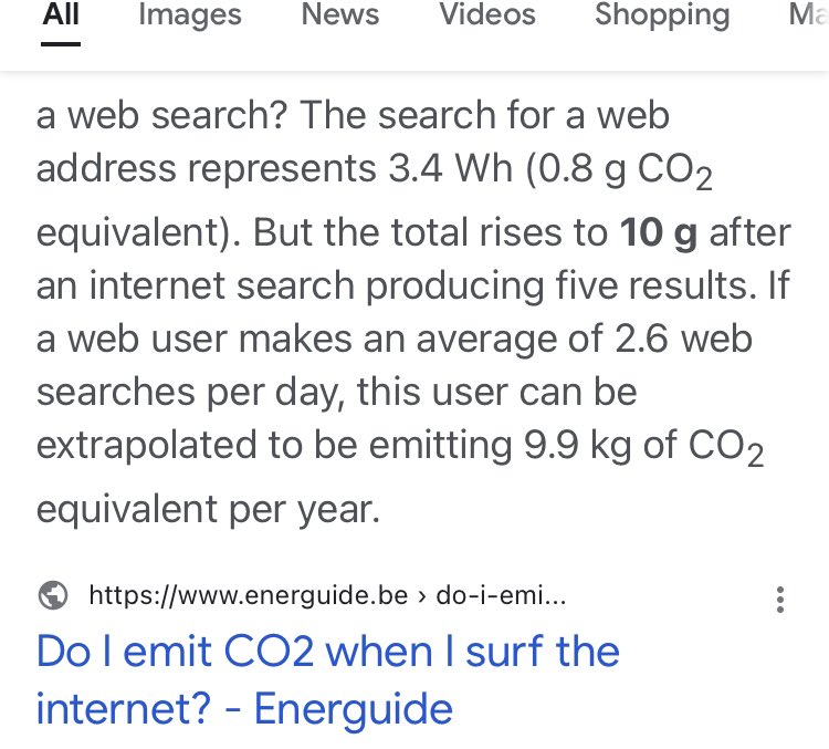 Maybe we should think twice before we tweet and retweet. Especially if we’re concerned with climate changes. My internet use probably outweighs my car’s use.