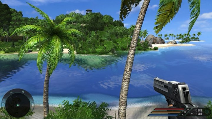 MariTheWeedMan's tweet photo. Gotta be Far Cry classic. The water effects in this game are still mindblowing, even though it’s 17 years old. https://t.co/YwSnEmi8Hi
