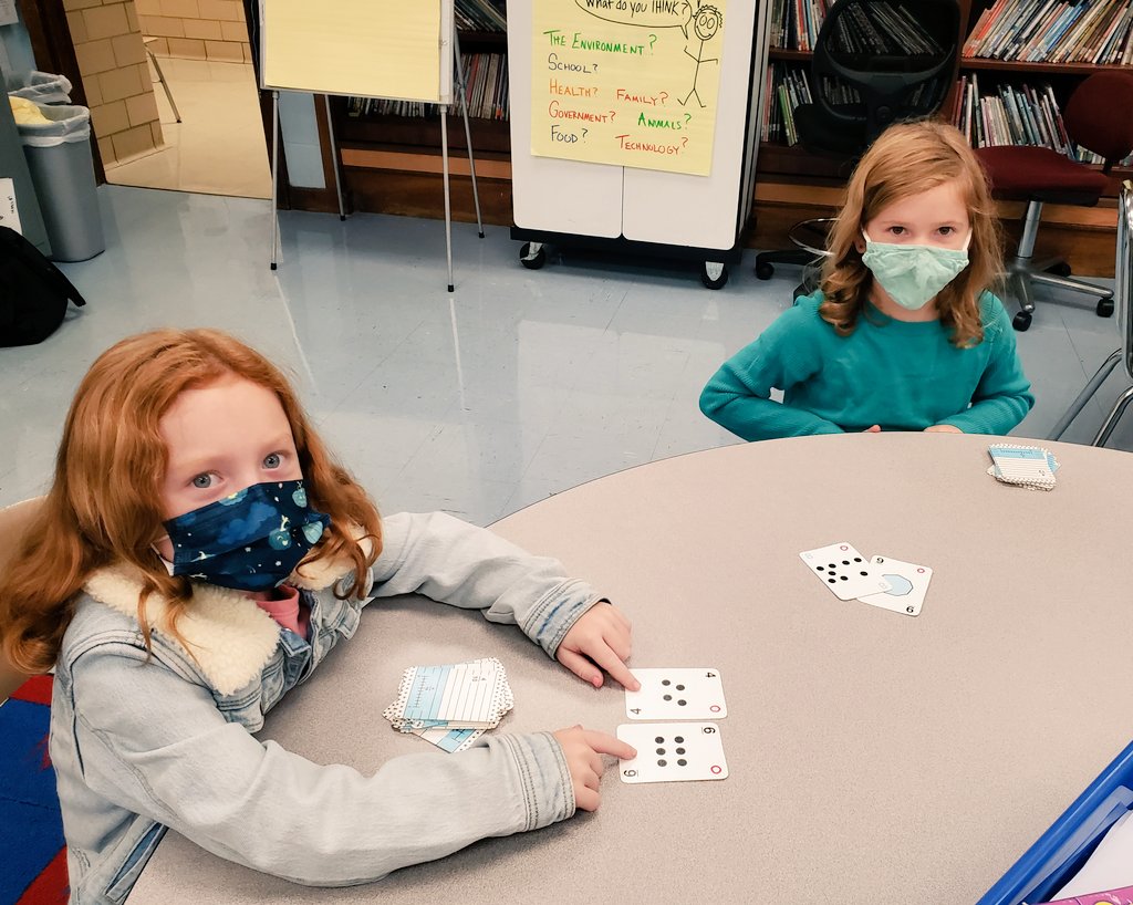 Fact practice with friends on a Friday! <a href="/CollsZane_Gio/">Tricia Giordano</a> #secondgradesquad #zanenorthstars