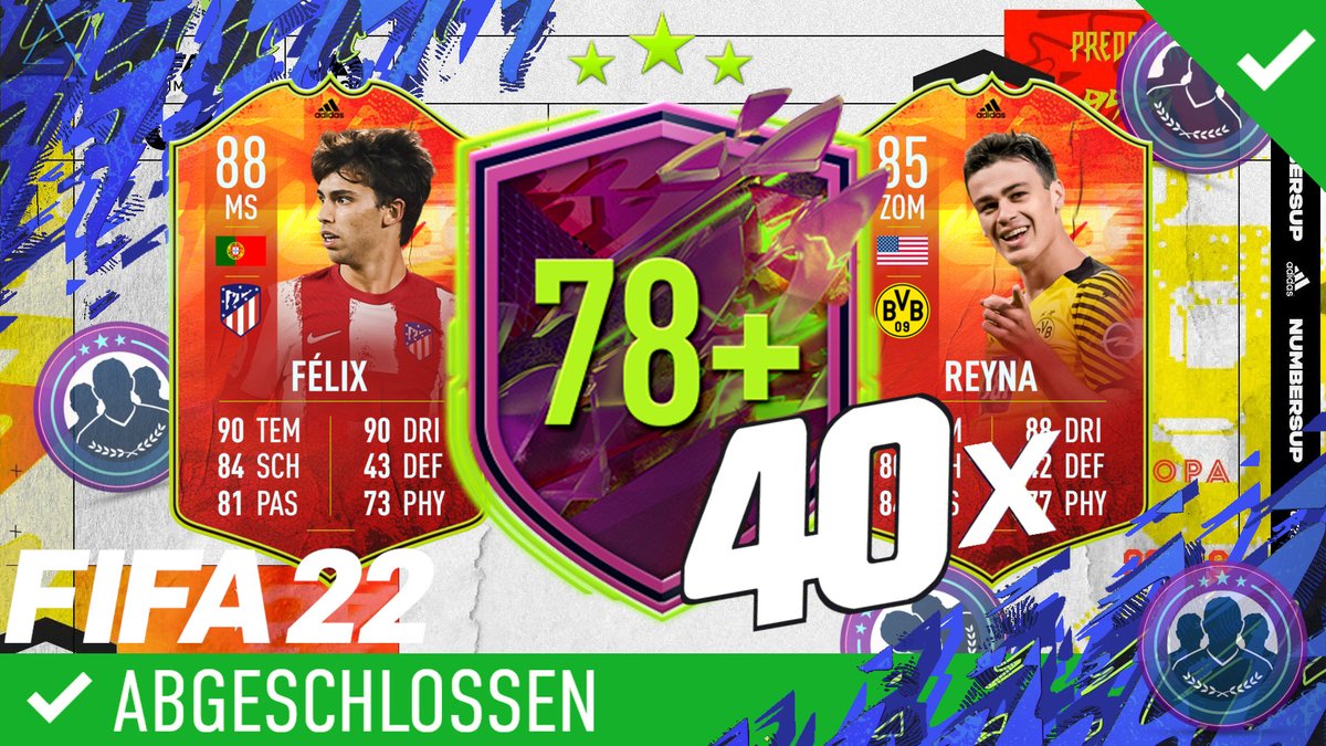 arciigaming's tweet photo. TOP ODER FLOP!? ๐๐ข Was zieht man aus 40x 78+ PLAYER PICKS in FIFA 22
Hier das 1. Video fรผr euch Community! โคDanke fรผr euren SUPPORT!
- https://t.co/PCjYf6Ec6x
#fifa22 #fut22 #78playerpick #fifa22upgrade #adidas #numbersup #playerpick #playerpicksbc #fifa22sbc #ultimateteam https://t.co/hkEC6h9D1D