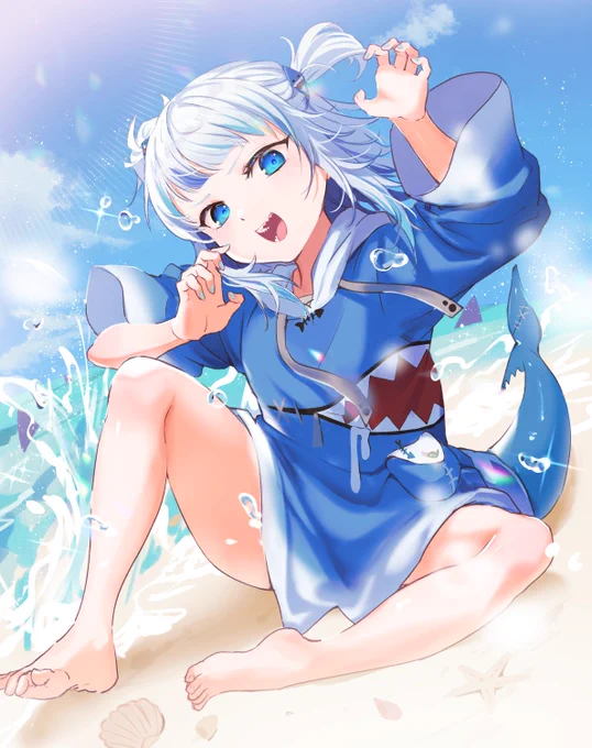 サメです! #gawrt 