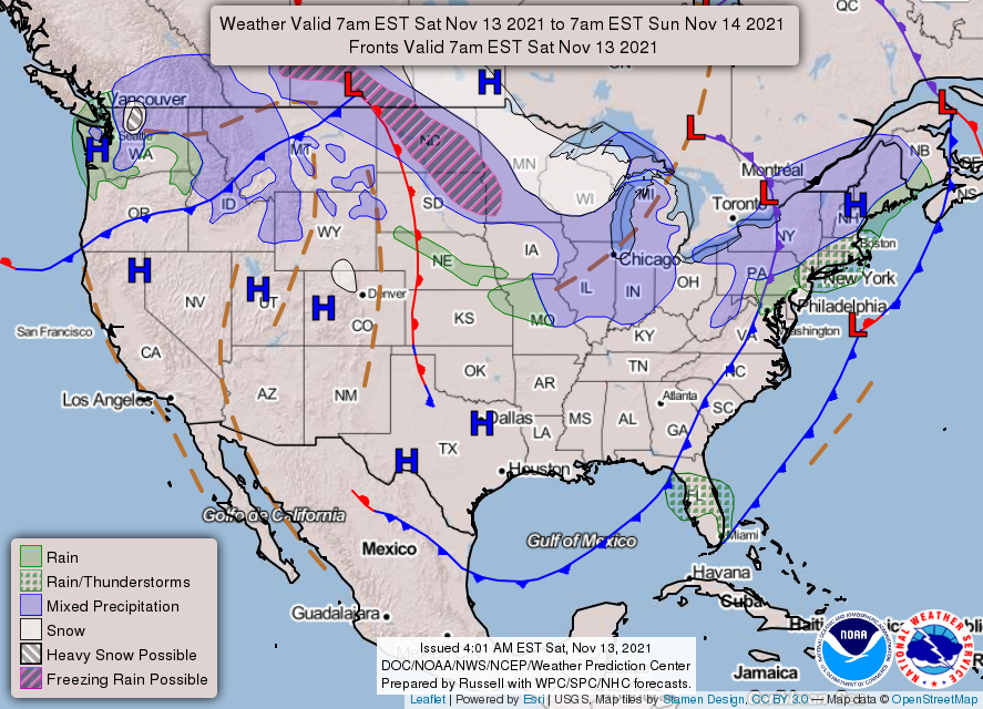 A Storm Shifting Into The Northern Plains Today Is Forecast To Bring A storm shifting into the northern plains today is forecast to bring