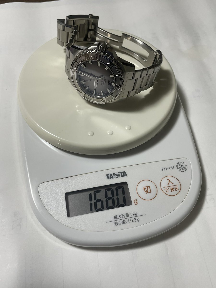 KMachi49's tweet photo. フルコマで168gでした。😁
#フォーメックス族
#新型リーフ
#クロノセオリーに行きたい
#formex
#formexreef https://t.co/N5ZmDxclWw