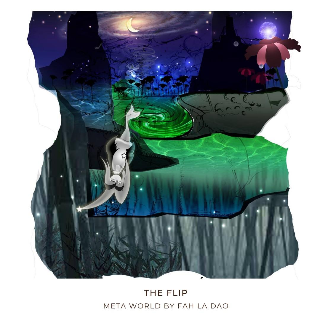 Fahladao1's tweet photo. Just sitting and day dreaming about it. "The flip" is my Meta World where that going to bring a lot of headspin. 
#metaverse #flip #NFT #Digitalart 
#lightingdesign #lightingart #art #Artist #designer https://t.co/nonfppxf3y