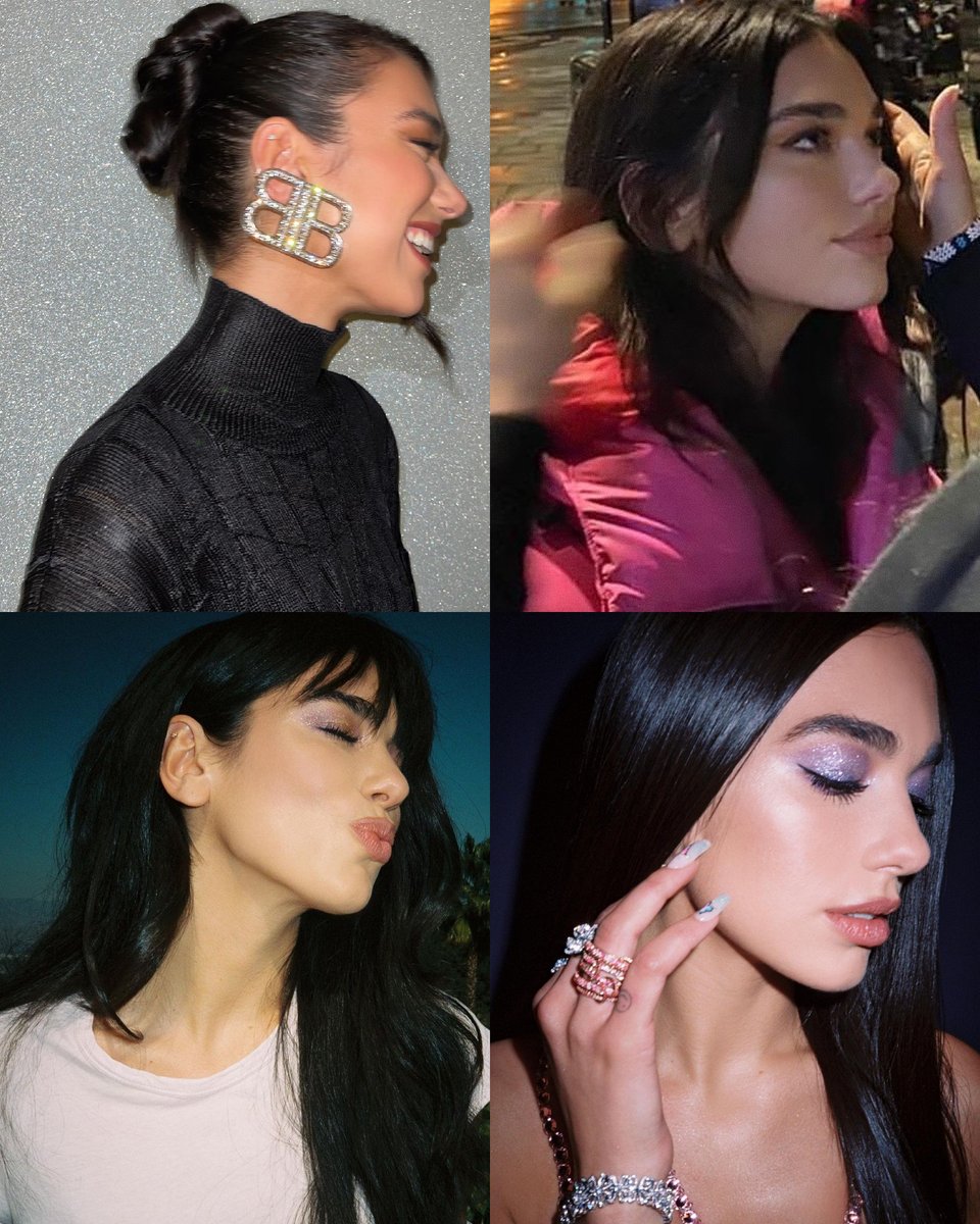 addictionlipa's tweet photo. obsessed with dua lipa's side profile https://t.co/vvg5dJBaGW