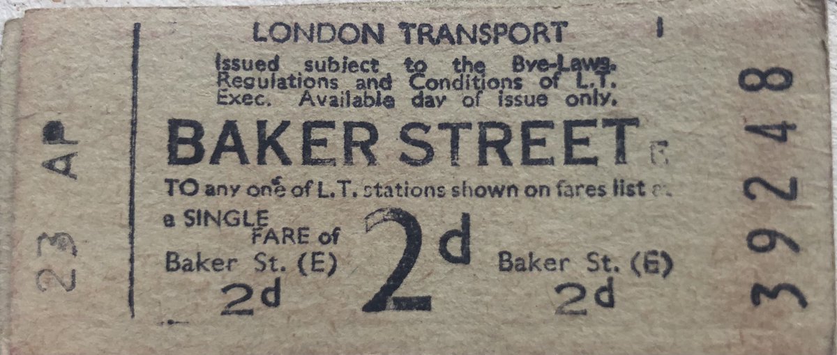 Vallily09's tweet photo. @ltmuseum My late father had kept a lot of his train and bus tickets from his first trip to the UK ! In a little box “ Souvenirs d’Angleterre” 1954 https://t.co/583BHTKoNJ