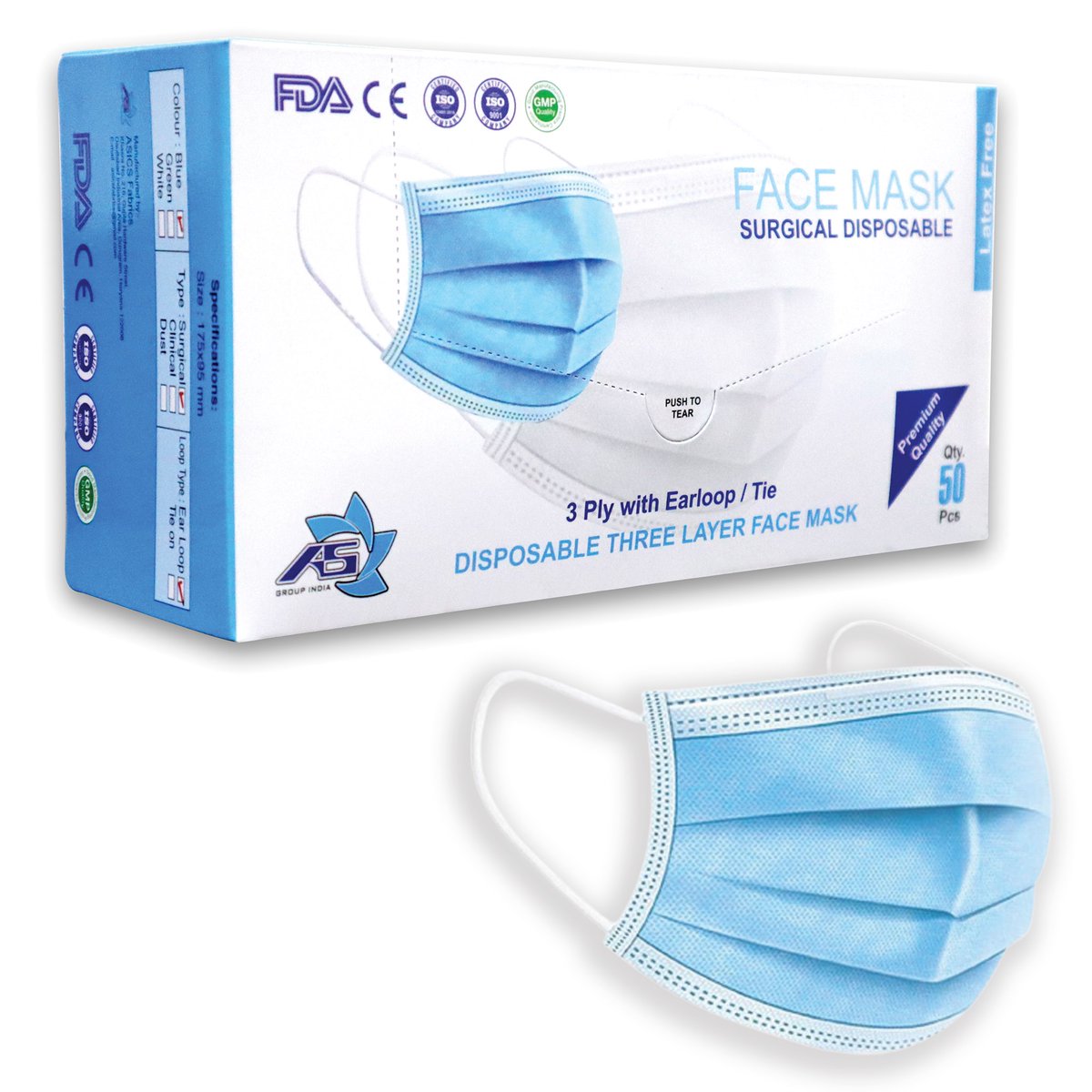 ASGroupIndia2's tweet photo. 3-Ply Disposable Face Masks with Melt-blown Layer, Nose Wire &amp; Ultrasonic Ear Loop Punch.
Available in Box Packing &amp; Poly Packing
For Price please contact on +91-9717520954/+91-9910037675
#ASGroupIndia #NonWovenFaceMask #3plyfacemask #3PlyDisposableMask #ASICSFabrics #ASUdyog https://t.co/AB5eghTSV9