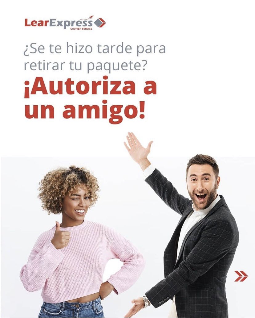 LearExpress_Ve's tweet photo. ¿Se te hizo tarde para retirar un paquete? Autoriza a un amigo.
Sabemos que en ocasiones nos gana el tiempo 🥴, por eso queremos presentarte el servicio de “autorizar a un tercero” ¡con esto cualquier amigo podrá darte la mano!
#WeHandleItWithCare #LearExpress https://t.co/Z1TMvziRJd