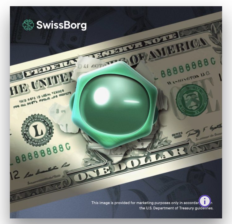 Evos_Belgium's tweet photo. Back to 1$ and more giveaway 🎁 #CHSBYield2PointOh
Win this “#CHSB hits 1$ “ NFT 
🚨5 Winners🚨
1️⃣Follow @dadex110 and me
2️⃣Like💚Retweet🔁
3️⃣Tag 3 friends🙋‍♂️🙋🙋‍♀️
4️⃣When did you buy your last #CHSB use #CHSBYield2PointOh 💚#SwissBorg #WeAreSwissBorg #CHSB Random draw on 16/11/‘21 https://t.co/IbFaByDYHt