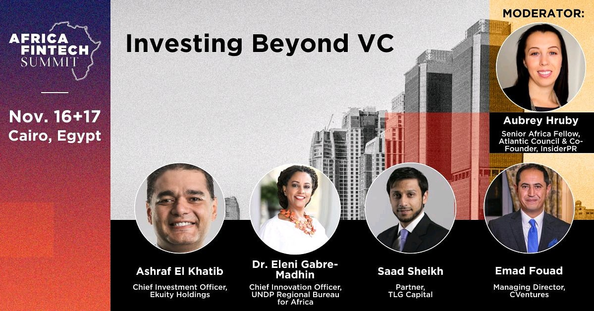 AfriFintech's tweet photo. We are thrilled to announce our Investing Beyond VC panel at this year's #AFTSCairo on November 16th! This panel will discuss the alternatives to traditional venture capital that have been on the rise over the past few years in the African fintech sector.

https://t.co/6MBPRLiUGv https://t.co/UJU6DbyLQH