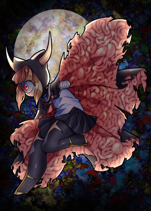 欠損単眼ちゃんは夜に舞う 