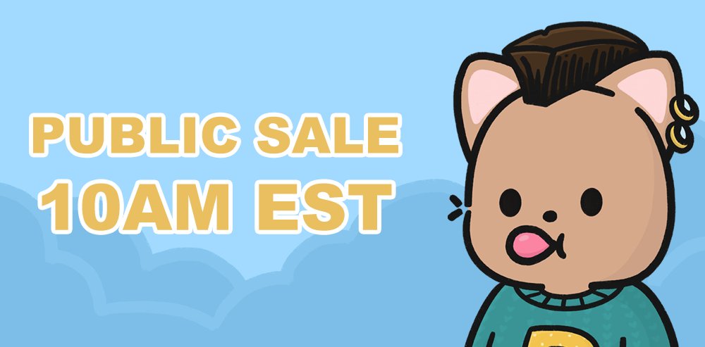 popcatsnft's tweet photo. Thank you so so much again for being a part of this project.The support and love we received is overwhelming!Our public sale day is today 10am EST.LFG!
#popcatsnft #nft #nftcommunity https://t.co/G03I1xjEyj