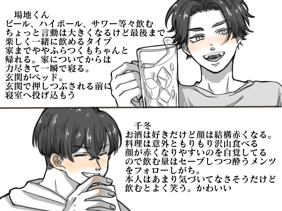 #tkrv夢
#tkrvプラス
n番煎じかもしれない!でもみんなで飲みにいくとこんな感じよね卍メンツのまとめ🍺🍶
+12?(成人済)
いつも通りのウルトラHAPPY未来軸です。 