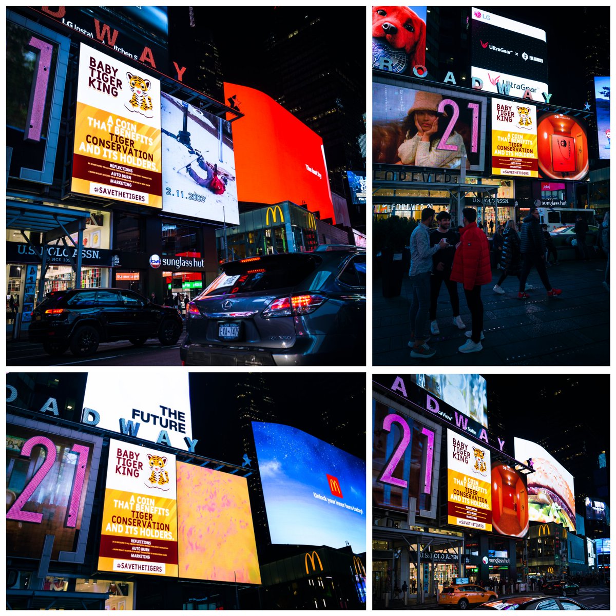 SKULL_CRYPTO_'s tweet photo. @binance The $BABYTK Billboard is now live in Times Square, NYC! 🐯🍼 

LET'S SAVE THE TIGERS🐯🍼

@BabyTigerKing 
#BabyTigerKing 
@elonmusk 
@Shibtoken 
@safemoon 
@dogecoin 
@MattWallace888 
@carlmoon 
https://t.co/RRAouoNr9Z
https://t.co/4vkWrS1fDN https://t.co/UxkbujU8YQ
