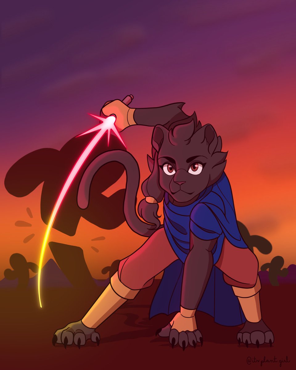 ItsPlantGirl's tweet photo. bane of cacti 🌵🏜

#Clairen #RivalsofAether #HeatWave4 https://t.co/Fr5wBre6QE