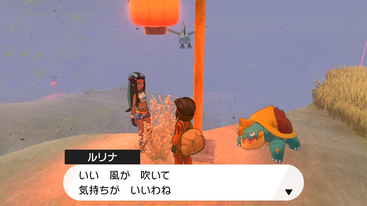 ルリナさん 砂嵐 ポケモン剣盾 Nintendoswitch T Co Spxxvonuzf Twitter