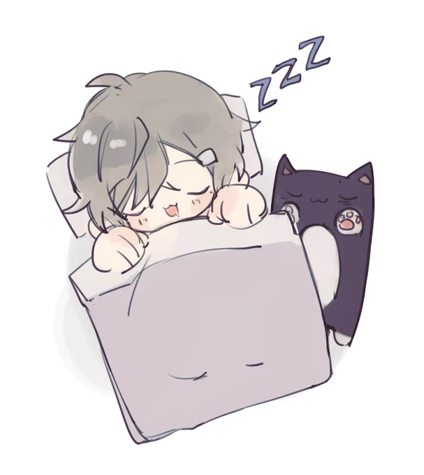 ゆっくり休んで
#かな絵 