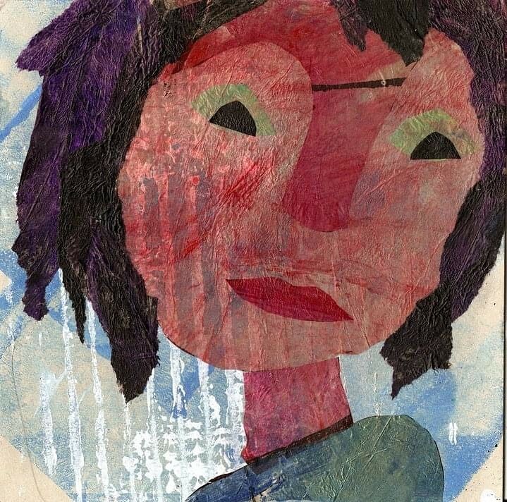 ArtChurchof's tweet photo. Painted paper collage https://t.co/leZNOWiaQY https://t.co/AcOTYC7hn7