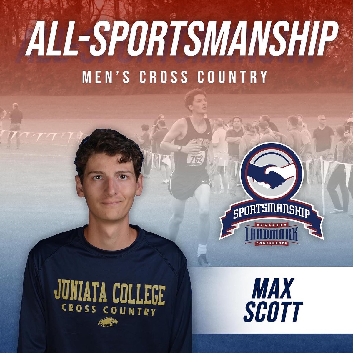 Shout out to our Conference All-Sportmanship honorees, Rebecca &amp; Max!!! Way to go! #WingsUp #JCXC